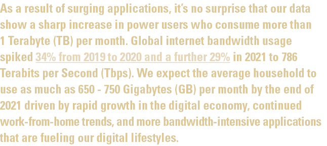 As a result of surging applications, it s no surprise that our data show a sharp increase in power users who consume    